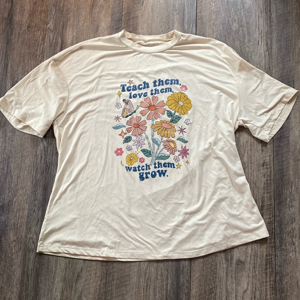 Oversized Teacher shirt